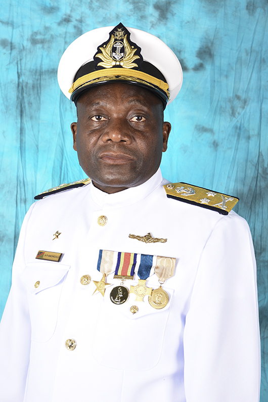 Rear Admiral Alweendo Amungulu Navy Commander